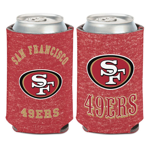 San Francisco 49ers Can Cooler Heathered - WinCraft