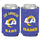 Los Angeles Rams Can Cooler Heathered - WinCraft