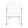 Ghent Reversible Whiteboard with Wood Frame, 3'H x 4'W
