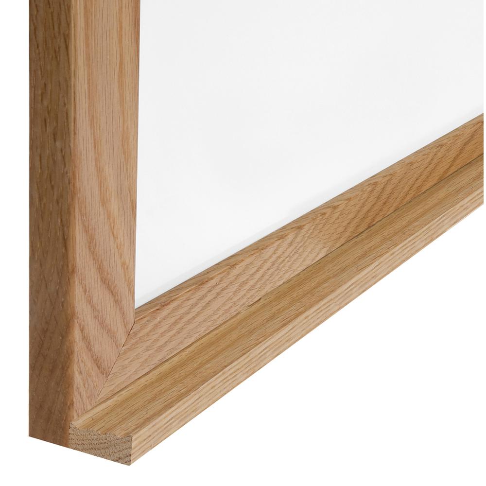 Ghent Non-Magnetic Whiteboard with Wood Frame, 2'H x 3'W