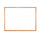 Ghent Non-Magnetic Whiteboard with Wood Frame, 2'H x 3'W