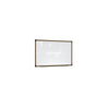 Ghent Prest Wall Whiteboard, Magnetic, Driftwood Oak Frame, 4'H x 5'W