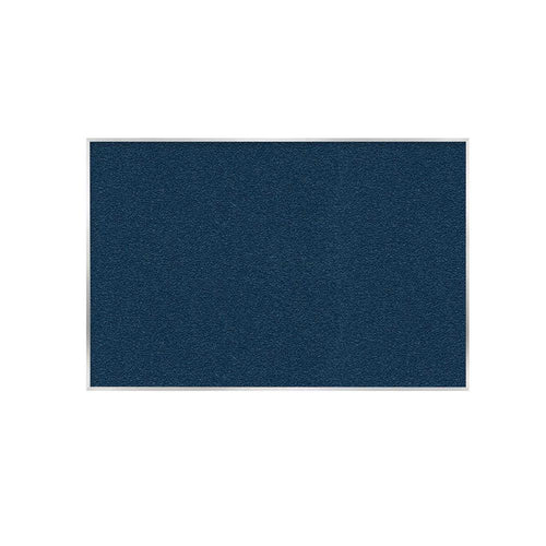 Ghent Vinyl Bulletin Board with Aluminum Frame, 4'H x 6'W, Navy