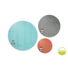 Ghent Coda Low Profile Circular Glassboard, Magnetic, Smoke, 48'' Diameter