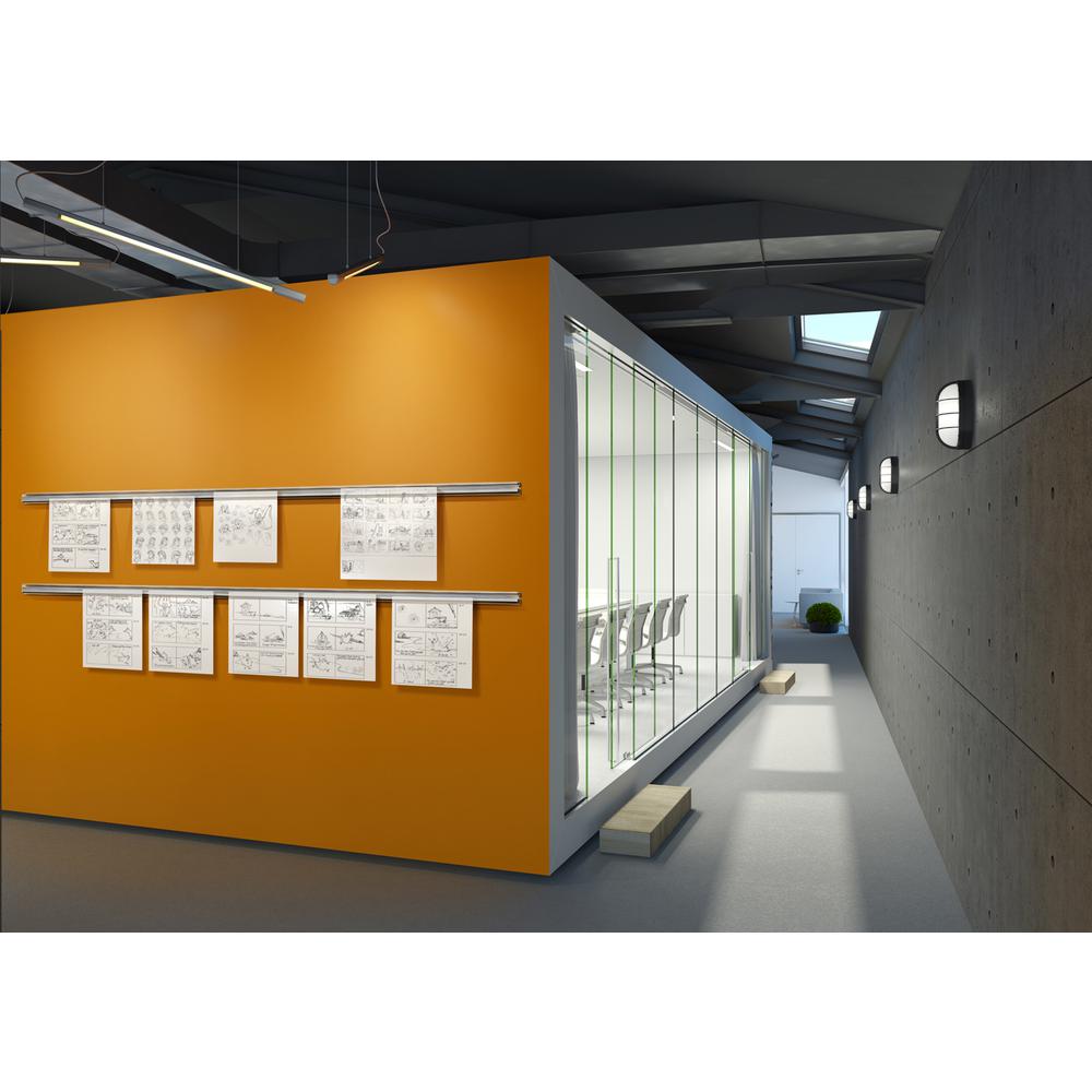 96” Length - Hold-Up Display Rail - 2 Per Carton - Ghent