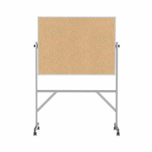 72⅛''x 53¼'' Aluminum Frame Reversible Natural Cork/Natural Cork - Ghent