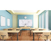 Ghent Magnetic Porcelain Whiteboard with Aluminum Frame, 4'H x 5'W