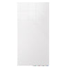 Ghent Aria 8'H x 4'W Magnetic Glass White Board, Blue Surface, Vertical, 4 Rare Earth Magnets, 4 Markers and Eraser