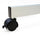 Ghent Reversible Whiteboard with Aluminum Frame, 3'H x 4'W