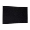 Ghent Recycled Bulletin Board with Aluminum Frame, 4'H x 8'W, Confetti