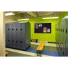 Ghent Recycled Bulletin Board with Aluminum Frame, 4'H x 8'W, Confetti