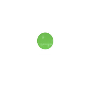 Ghent Coda Low Profile Circular Glassboard, Magnetic, Green, 24'' Diameter