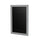Ghent 1 Door Enclosed Vinyl Letter Board with Satin Aluminum Frame, Black, 24''H x 18''W, Black