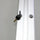 Ghent 3 Door Enclosed Vinyl Bulletin Board with Satin Frame, 4'H x 8'W, Silver