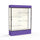 Spirit  60''W x 80''H x 16''D  Lighted Floor Case, Plaque Back, Dk. Bronze Finish, Purple Base and Top - Waddell