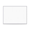 Ghent 1''x1'' Grid Magnetic Whiteboard, 2’H x 3’W
