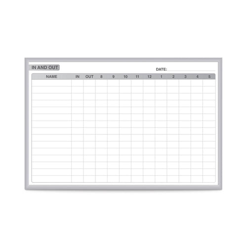 Ghent In/Out Magnetic Whiteboard, 4’H x 6’W
