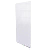 Ghent Aria 8'H x 4'W Magnetic Glass White Board, Blue Surface, Vertical, 4 Rare Earth Magnets, 4 Markers and Eraser