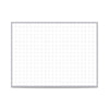 Ghent 2''x2'' Grid Magnetic Whiteboard, 3’H x 4’W