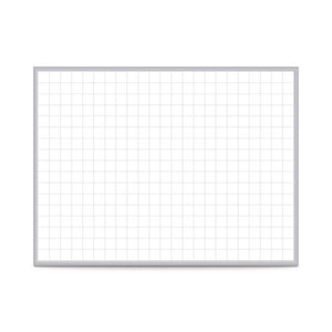 Ghent 2''x2'' Grid Magnetic Whiteboard, 4’H x 6’W