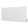 Ghent Harmony Glass Whiteboard with Square Corners, 4'H x 5'W, White