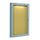 36''x24'' 1-Dr Alum Fr Enclosed Natural Cork Bulletin Board w/ Concealed Lighting - Ghent