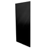 Ghent Aria 4'H x 3'W Magnetic Glass White Board, Gray Surface, Vertical, 4 Rare Earth Magnets, 4 Markers and Eraser
