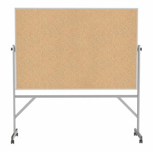 78⅛''x 77¼'' Aluminum Frame Reversible Natural Cork/Natural Cork - Ghent