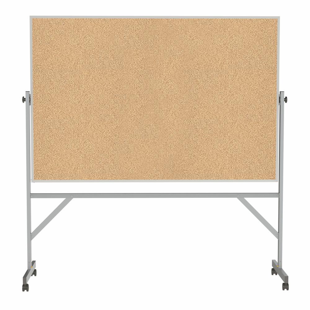 78⅛''x 77¼'' Aluminum Frame Reversible Natural Cork/Natural Cork - Ghent
