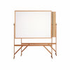 72⅛''x 53¼'' Wood Frame Reversible Non-Magnetic Marker/Natural Cork - Ghent