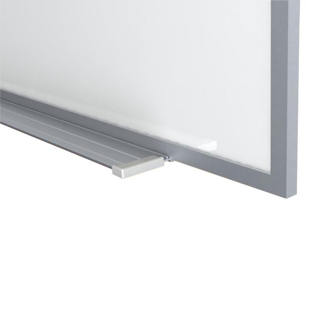 Ghent Magnetic Porcelain Whiteboard with Aluminum Frame, 3'H x 4'W