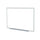 Ghent Non-Magnetic Whiteboard with Aluminum Frame, 3'H x 5'W