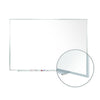 Ghent Non-Magnetic Whiteboard with Aluminum Frame, 3'H x 5'W