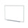 Ghent Non-Magnetic Whiteboard with Aluminum Frame, 4'H x 6'W