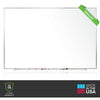 Ghent Non-Magnetic Whiteboard with Aluminum Frame, 4'H x 4'W