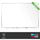 Ghent Non-Magnetic Whiteboard with Aluminum Frame, 4'H x 4'W