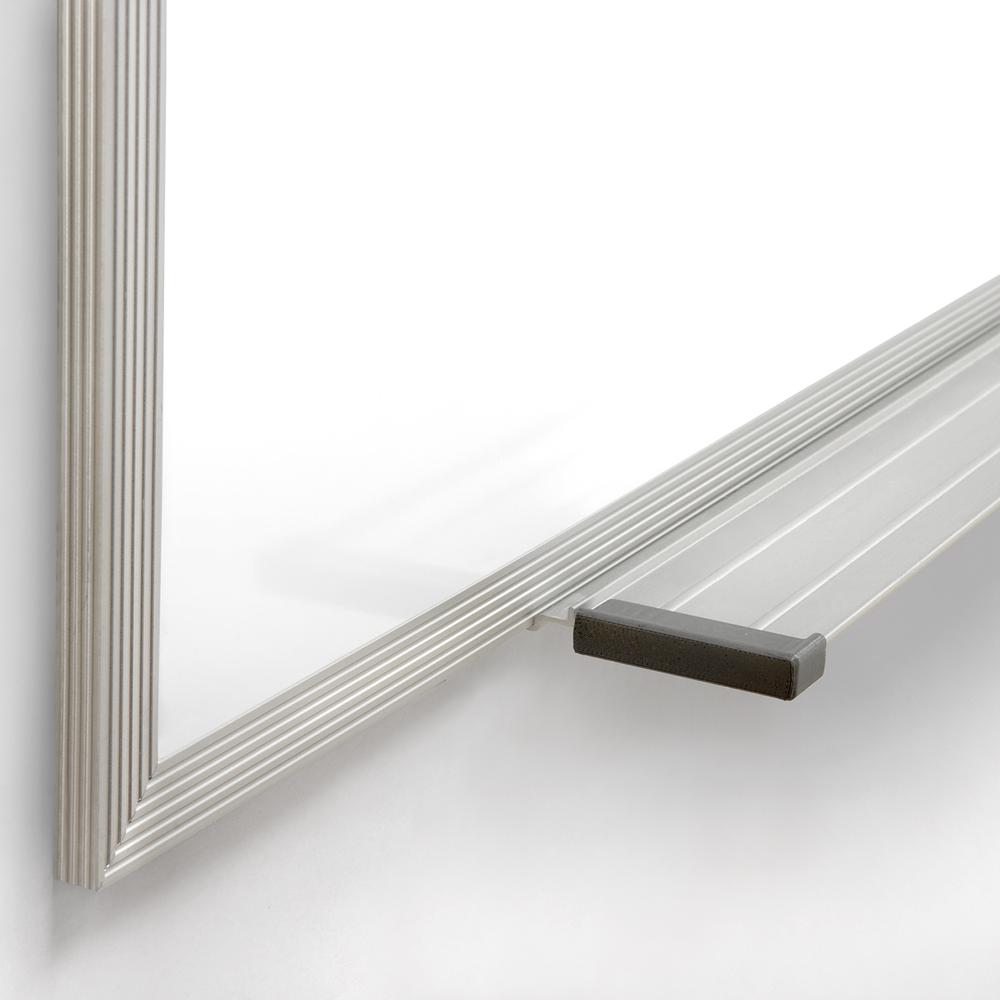 Ghent Non-Magnetic Whiteboard with Aluminum Frame, 4'H x 4'W