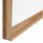 Ghent Non-Magnetic Whiteboard with Wood Frame, 3'H x 4'W