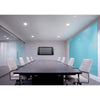 Ghent Aria 3'H x 2'W Magnetic Glass White Board, Gray Surface, Vertical, 4 Rare Earth Magnets, 4 Markers and Eraser