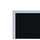 36.0''x46.5'' Aluminum Frame Recycled Rubber Bulletin Board - Black - Ghent