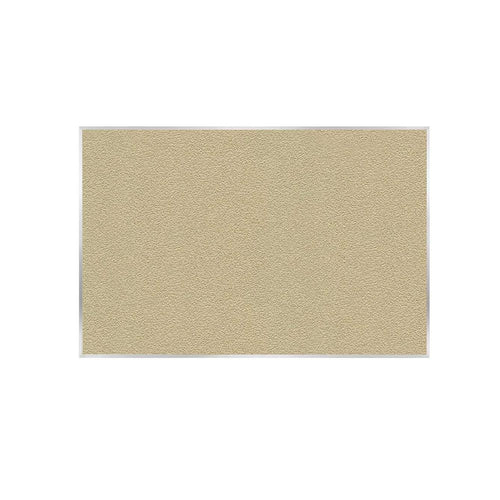 Ghent 48.5'' x 120.5'' Aluminum Frame Vinyl Bulletin Board - Caramel