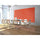 Ghent Aria 6'H x 4'W Magnetic Glass White Board, Gray Surface, Vertical, 4 Rare Earth Magnets, 4 Markers and Eraser