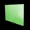 Ghent Aria 4'H x 4'W Magnetic Glass White Board, Gray Surface, , 4 Rare Earth Magnets, 4 Markers and Eraser