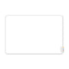 Ghent 4'x6' Harmony Frosted Glass Board - Radius Corners - 4 Markers and Eraser
