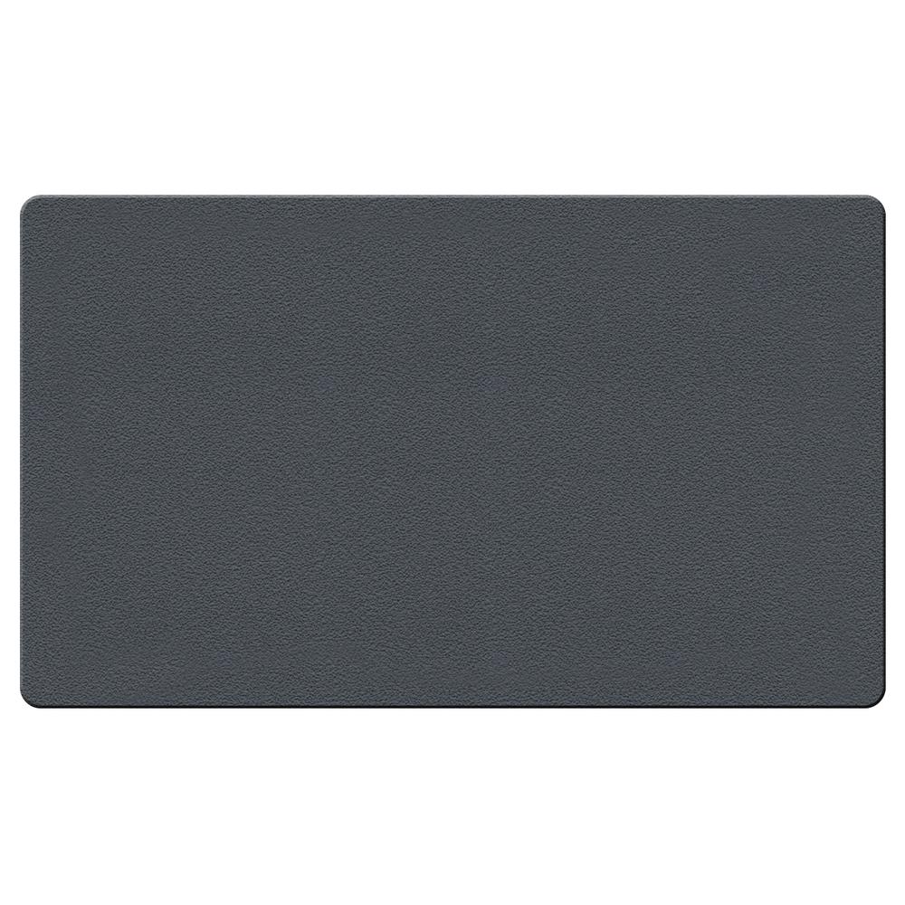 Ghent 36''x46.5'' Fabric Bulletin Board w/ Wrapped Edge - Gray