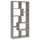 Theo 71-inch 6-shelf Bookshelf Grey Driftwood - Coaster Co. of America