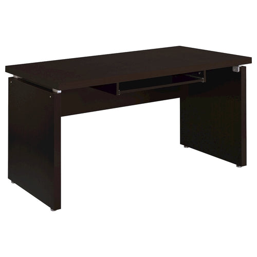 Skylar 55-inch Computer Desk with Keyboard Drawer Cappuccino - Coaster Co. of America