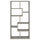 Theo 71-inch 6-shelf Bookshelf Grey Driftwood - Coaster Co. of America