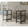 Kemper 59-inch 4-shelf Writing Desk Weathered Brown - Coaster Co. of America