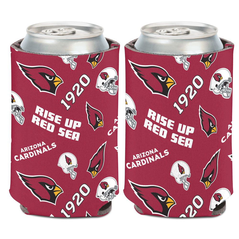 Arizona Cardinals Can Cooler Scatterprint Design - WinCraft